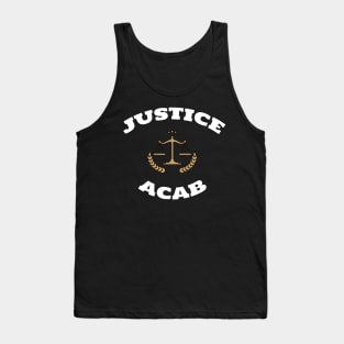 ACAB Justice Scales Tank Top